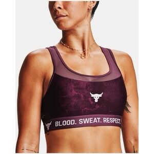 Under Armour Womens Blood Sweat Respect Project Rock Sports‎ Bra Size Small